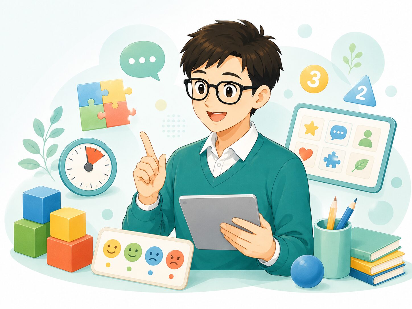 ヒコ先生イラスト