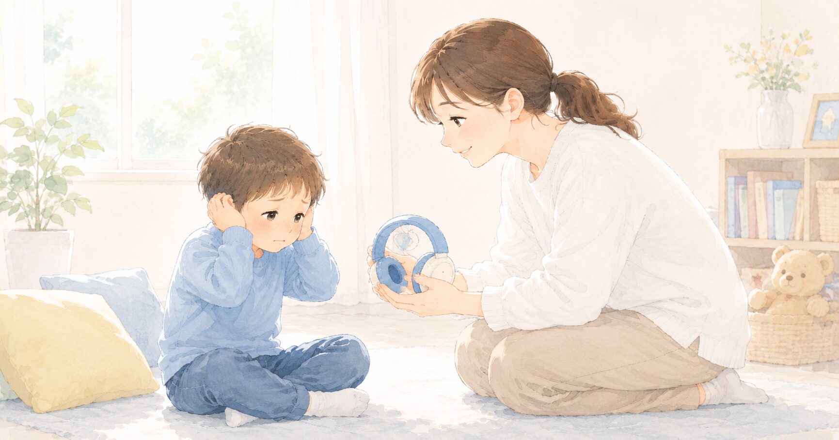 こだわりへの向き合い方と切り替えのコツのイラスト