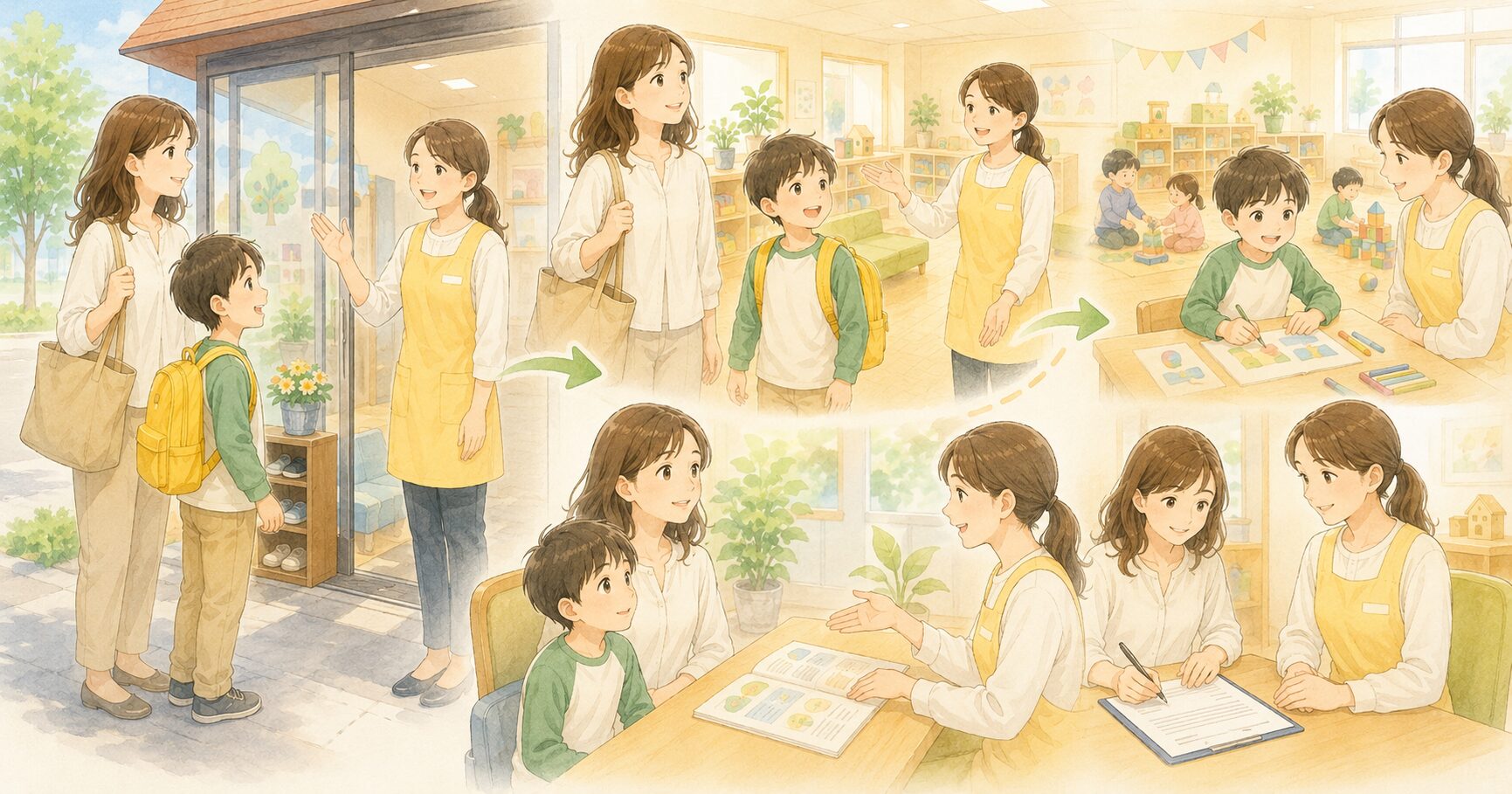 初めての放デイ体験のアイキャッチ