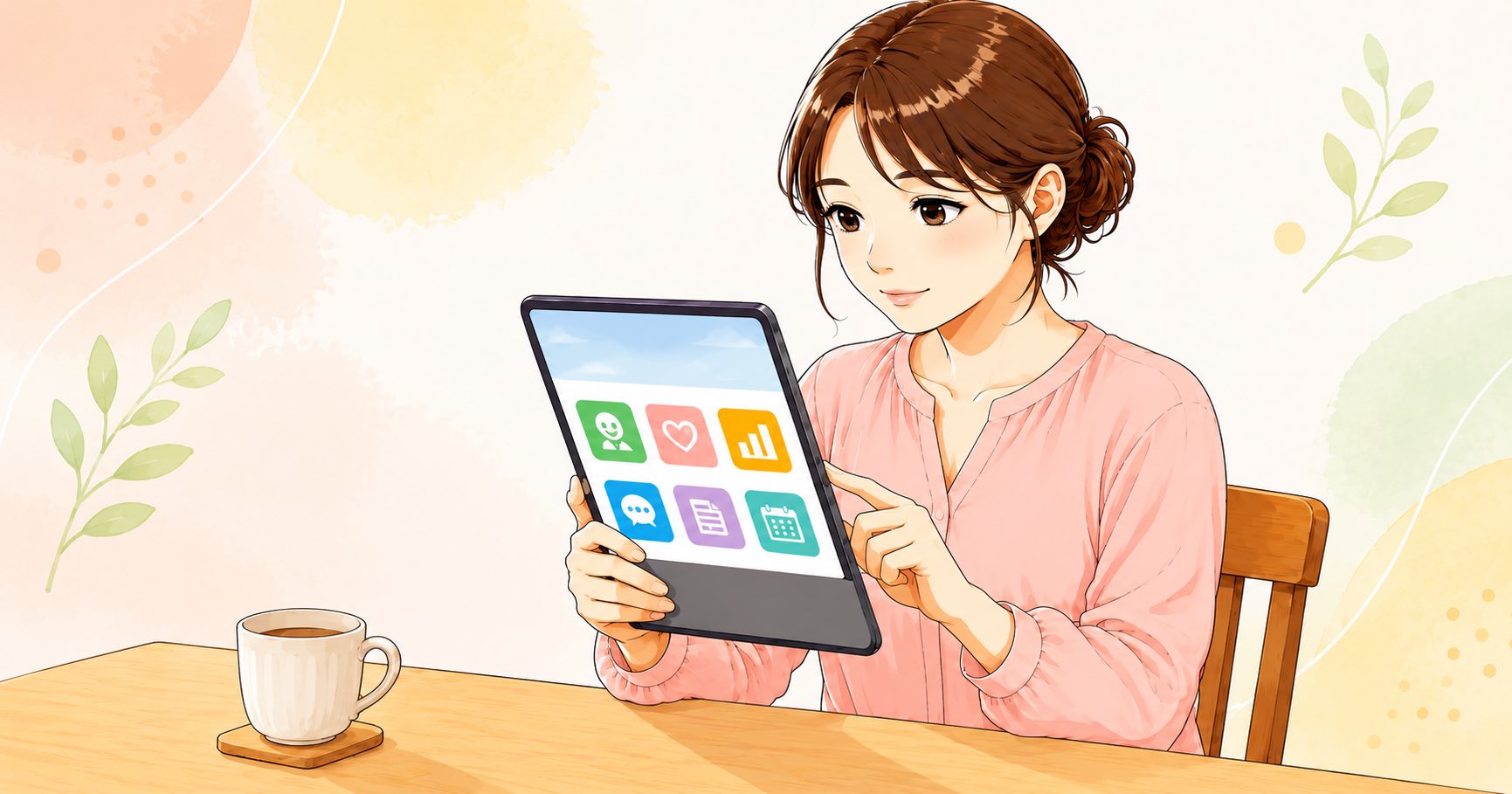 家庭での関わり方のイメージ